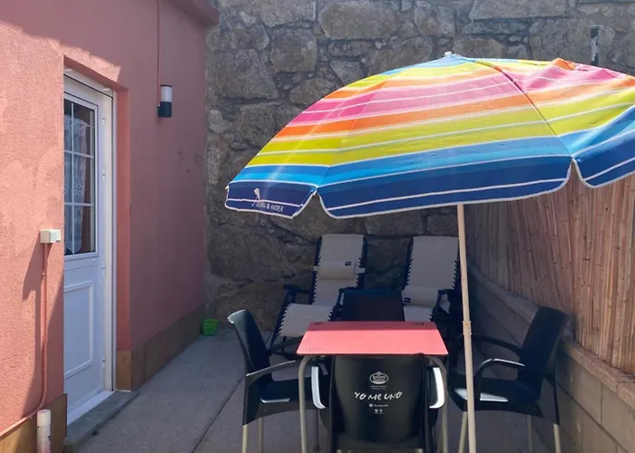 La Casita Alere En Playa Carnota Con Patio Y Barbacoa